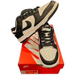 NIKE Sneakers NIKE DUNK LOW Basketball Shoes Black White Panda Women's Size 8